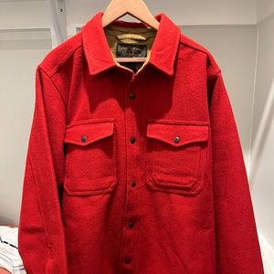 Filson Lined Mackinaw Wool Jac-Shirt - Large